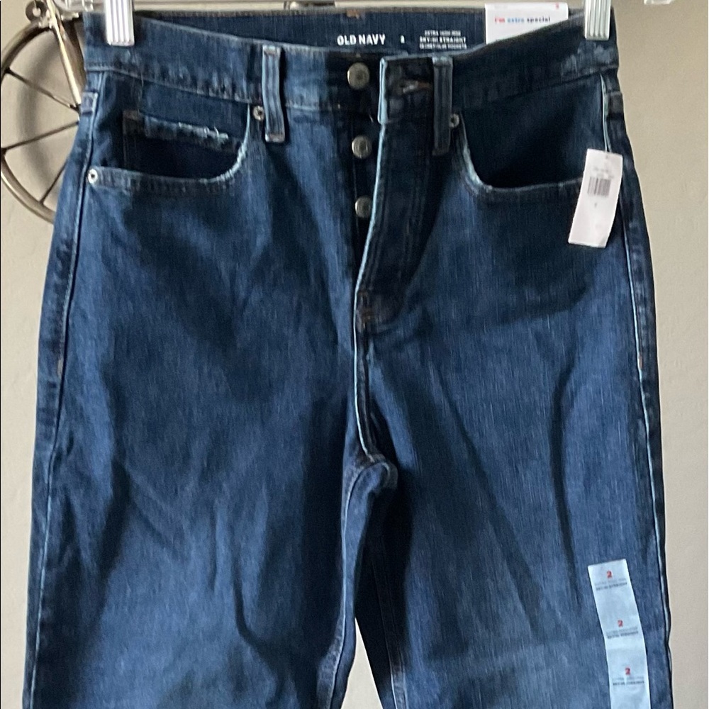 Old Navy NWT size2 Sky-Hi Straight